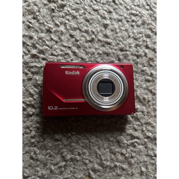 Kodak Other - Kodak Easyshare M380 Red 10.2MP Digital Point & Shoot Camera UNTESTED